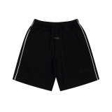 Fear of God Classic Embroidered Letter Shorts Unisex Casual Loose Sports Pants