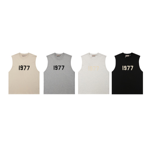 Fear of God Classic Logo Printed Casual Versatile Sleeveless Tank Top