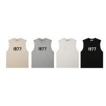 Fear of God Classic Logo Printed Casual Versatile Sleeveless Tank Top Fear of God Classic Logo Printed Casual Versatile Sleeveless Tank Top