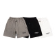 Fear of God Classic Plush Logo Printed Shorts Unisex Casual Loose Sports Pants