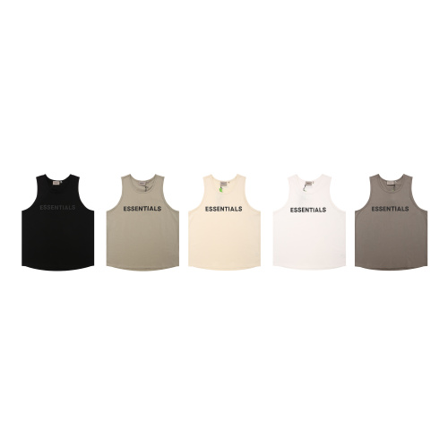 Fear of God Classic Logo Printed Casual Versatile Sleeveless Tank Top
