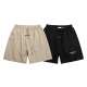 Fear of God Classic Logo Printed Breathable Shorts Unisex Casual Loose Sports Pants