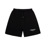 Fear of God Classic Plush Logo Printed Shorts Unisex Casual Loose Sports Pants