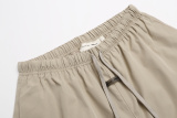 Fear of God Classic Letter Embroidered Breathable Shorts Unisex Casual Loose Sports Pants