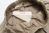 Fear of God Classic Letter Embroidered Breathable Shorts Unisex Casual Loose Sports Pants