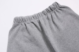 Fear of God Classic Offset Logo Printed Shorts Unisex Casual Loose Sports Pants