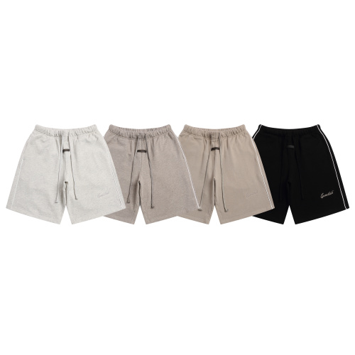 Fear of God Classic Embroidered Letter Shorts Unisex Casual Loose Sports Pants