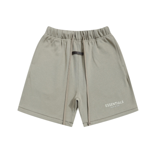Fear of God Classic Offset Logo Printed Shorts Unisex Casual Loose Sports Pants