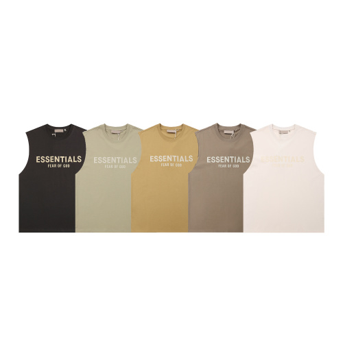 Fear of God Classic Logo Printed Casual Versatile Sleeveless Tank Top