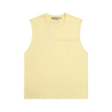 Fear of God Classic Logo Printed Casual Versatile Sleeveless Tank Top