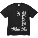 Supreme High Street Letter Printed Short Sleeve Couple Versatile Loose T-Shirt