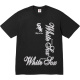 Supreme High Street Letter Printed Short Sleeve Couple Versatile Loose T-Shirt