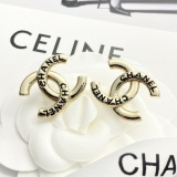 Chanel Fashion Classic Logo Double C Earrings