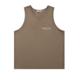 Fear of God Classic 3D Logo Printed Casual Versatile Sleeveless Tank Top