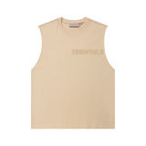 Fear of God Classic Logo Printed Casual Versatile Sleeveless Tank Top