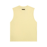 Fear of God Classic Logo Printed Casual Versatile Sleeveless Tank Top