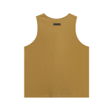 Fear of God Classic 3D Logo Printed Casual Versatile Sleeveless Tank Top