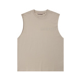 Fear of God Classic Logo Printed Casual Versatile Sleeveless Tank Top
