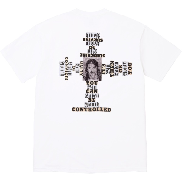 Supreme High Street Printed Short Sleeve Couple Versatile Loose T-Shirt