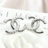 Chanel Fashion Classic Logo Double C Earrings