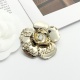 Chanel Fashion Versatile Camellia Jewel Brooch