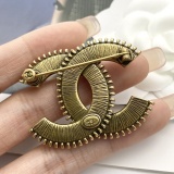 Chanel Fashion Retro Versatile Enamel CC Brooch
