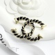 Chanel Retro Classic Retro Spiral CC Brooch