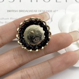 Chanel Classic Retro Versatile Sunflower Brooch