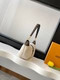 Louis Vuitton Classic Versatile Wool Handbag Size: 14.5 x 8 x 22 CM
