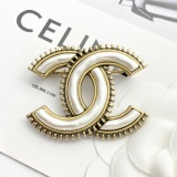 Chanel Fashion Retro Versatile Enamel CC Brooch