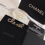 Chanel Fashion Versatile Pearl Logo Earrings