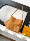 Louis Vuitton Fashion Versatile Casual Leather Tote Bag Shoulder Bag Size: 30 x 33 x 15.5 CM