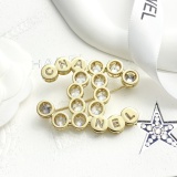 Chanel Fashion Versatile Logo Letter Double C Brooch