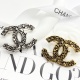 Chanel Fashion Retro Silver Totem CC Brooch