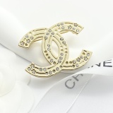 Chanel Classic Versatile CC Hollow Brooch