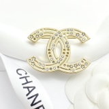 Chanel Classic Versatile CC Hollow Brooch