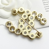 Chanel Fashion Versatile Logo Letter Double C Brooch