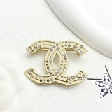 Chanel Classic Versatile CC Hollow Brooch