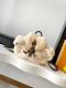 Louis Vuitton Fashion Casual Versatile Wool Handbag Size: 16.5 x 13 x 25 CM