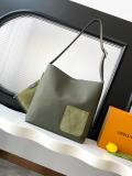 Louis Vuitton Fashion Versatile Casual Leather Tote Bag Shoulder Bag Size: 30 x 33 x 15.5 CM