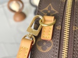 Louis Vuitton Classic Logo Printed Makeup Handbag Shoulder Bag Crossbody Bag Size: 20 x 20 x 8 CM