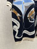 Louis Vuitton 26SS Couple Fashion Versatile Logo Jacquard Round Neck Short Sleeve