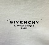 Givenchy 26ss Classic Logo Printed Short Sleeve Unisex Casual Round Neck T-shirt