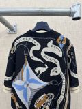 Louis Vuitton 26SS Couple Fashion Versatile Logo Jacquard Round Neck Short Sleeve