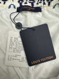 Louis Vuitton 26SS Fashion Versatile Full Logo Printed Silk Short Sleeved Shirt Shorts
