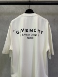 Givenchy 26ss Classic Logo Printed Short Sleeve Unisex Casual Round Neck T-shirt
