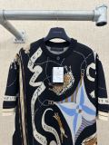 Louis Vuitton 26SS Couple Fashion Versatile Logo Jacquard Round Neck Short Sleeve