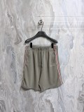 Gucci 26ss Men's Fashion Embroidered Logo Casual Shorts