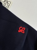 Loewe 26SS Fashion Embroidered Logo Short Jacket Set