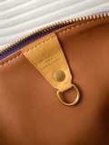 Louis Vuitton Fashion Logo Printed Handbag Crossbody Bag Size: 25 x 15 x 15 CM
